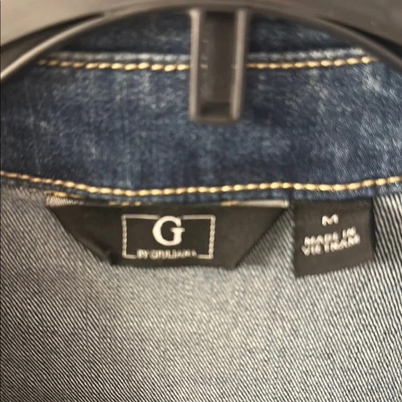G by Guilana Distressed Light Blue Denim Jacket - Picture 2 of 5